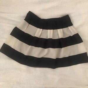 J Crew stripped skirt